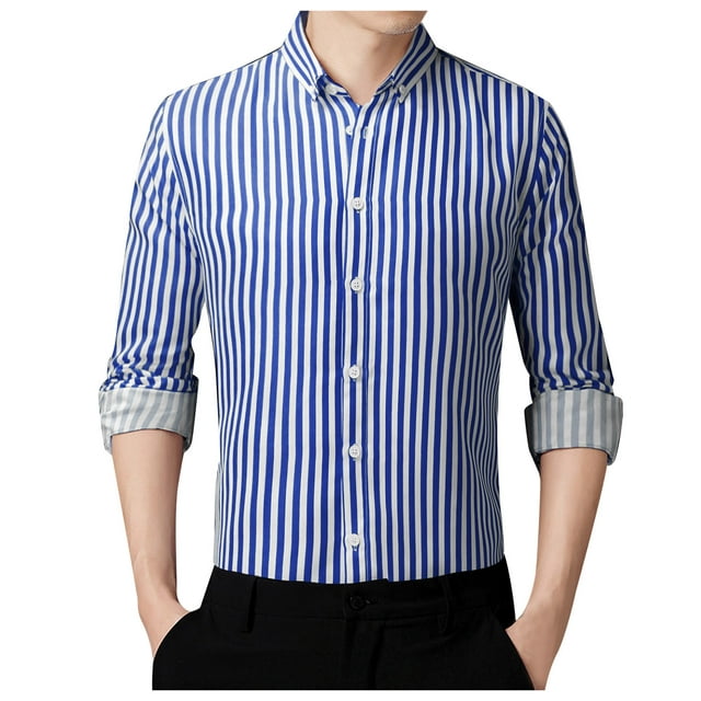 adviicd Shirts for Men Regular Fit Mens Long Sleeve Shirts Casual ...