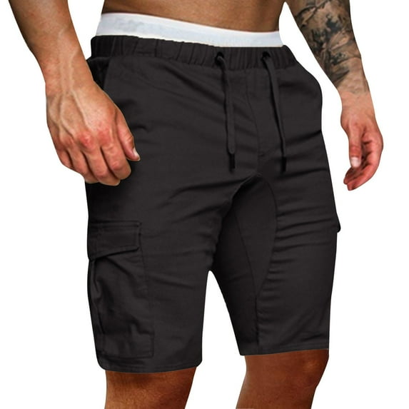 adviicd Shorts Men Men's 11 Inch Relaxed-Fit Stretch-Twill Work Short Mens Work Shorts