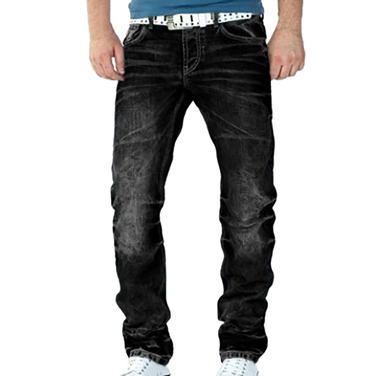 adviicd Slim Fit Jeans for Men Men's Slim Fit Skinny Stretch Comfy ...