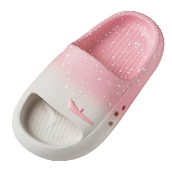 adviicd Slippers Girls Kids Cloud Slides Boys Girls Shower Slippers Slip on Slide Sandals Non-slip Summer Beach Pool Shoes (Pink,11)