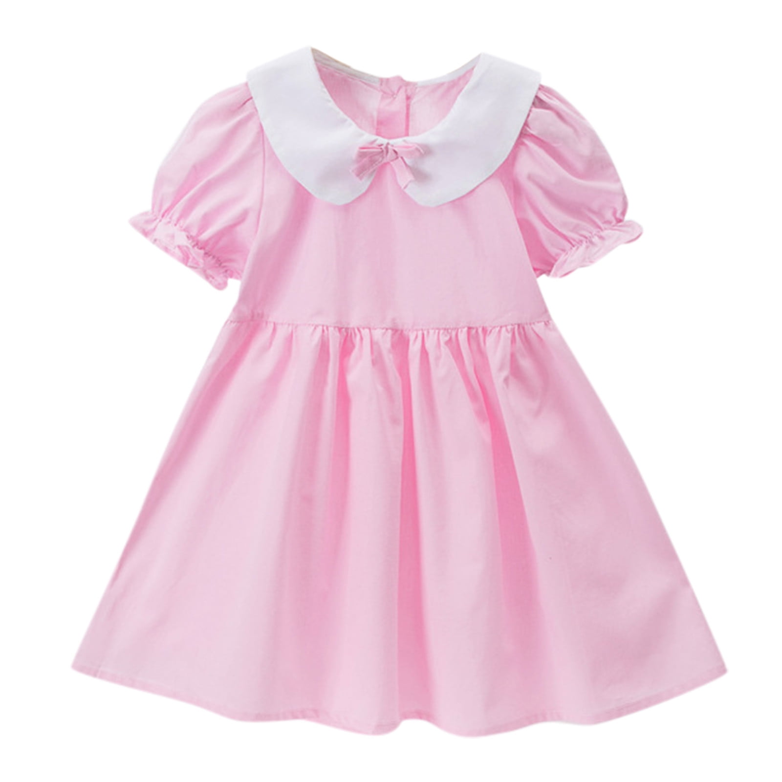 adviicd Spinning Tales Dress Toddler Children Kids Child Baby Girls Short Bubble 6 Year Old Girl