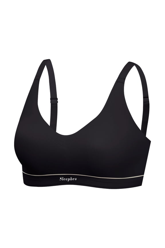 Sports Bras for Women Women's X-Temp Wireless Bra with Cooling Mesh, Full-Coverage, Convertible T-Shirt Bra Black Medium