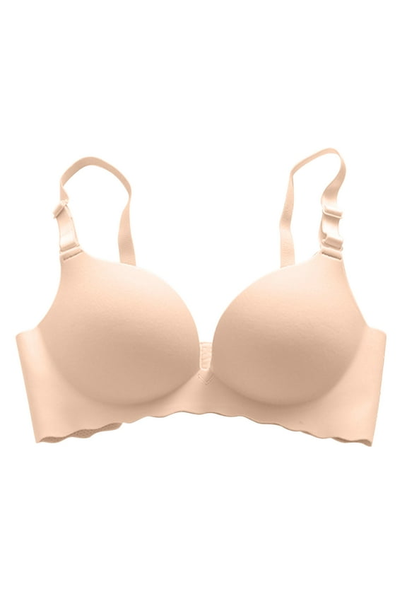 Strapless Bras for Women Women's Ego Boost Add-A-Size Push Up Bra Beige 36