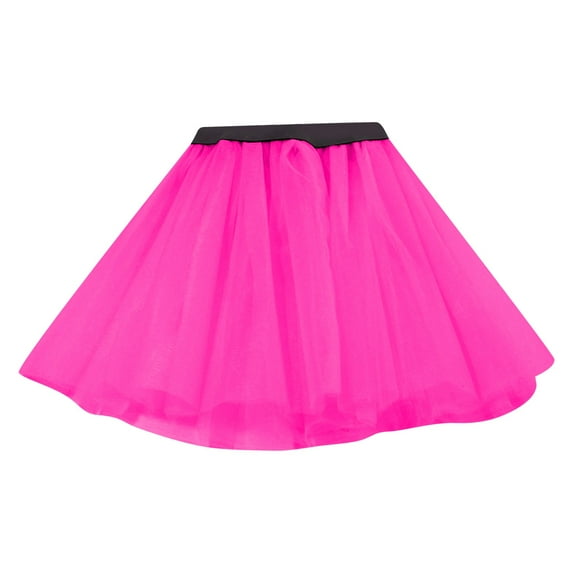 adviicd Stretch Waist Girl Sparkly Metallic Mini Skirt Princess Teen Disco Dance Pleated Skirts (RD2,3-8 Years)
