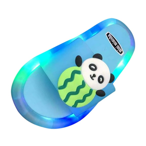 adviicd Summer Children's Slippers Kids Boys Girls Slides Sandals Comfort Non-Slip Beach Pool Shower Shoes Indoor Outdoor (D,8 M)