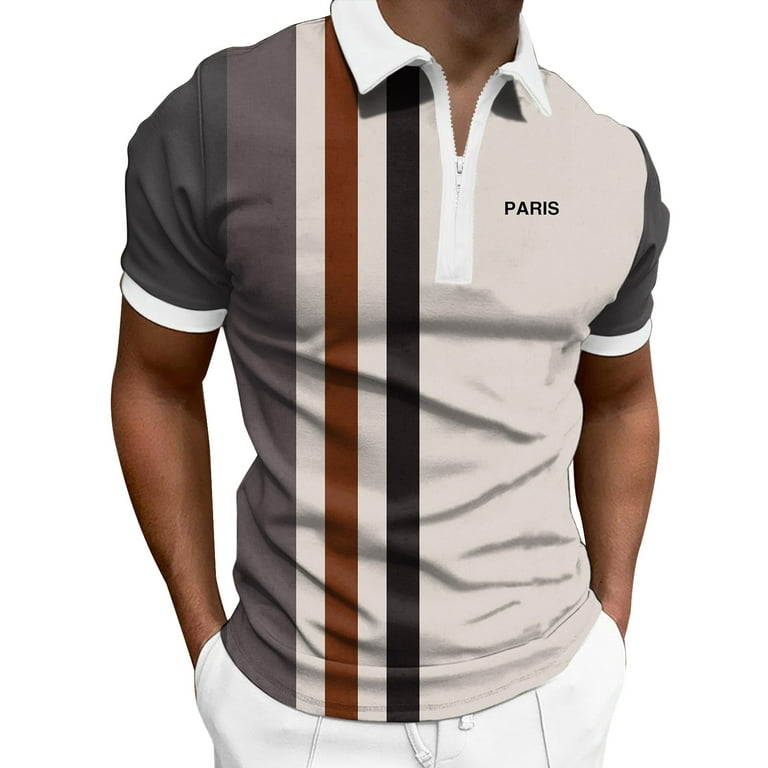 adviicd Sun Protection Shirts for Men Men's Spot Shield Short Sleeve Polo  Sport Shirt