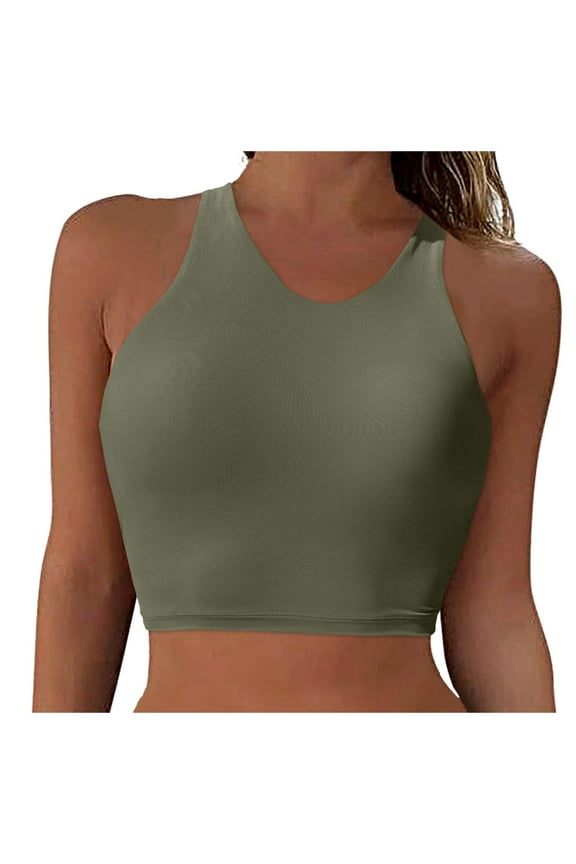 Swimsuit Tops for Women Women's Bikini Swimsuits - Push Up Swim Top Only Bra Padded Swimsuit Tops 2025 Bathing Suit Tops (AG,XL)