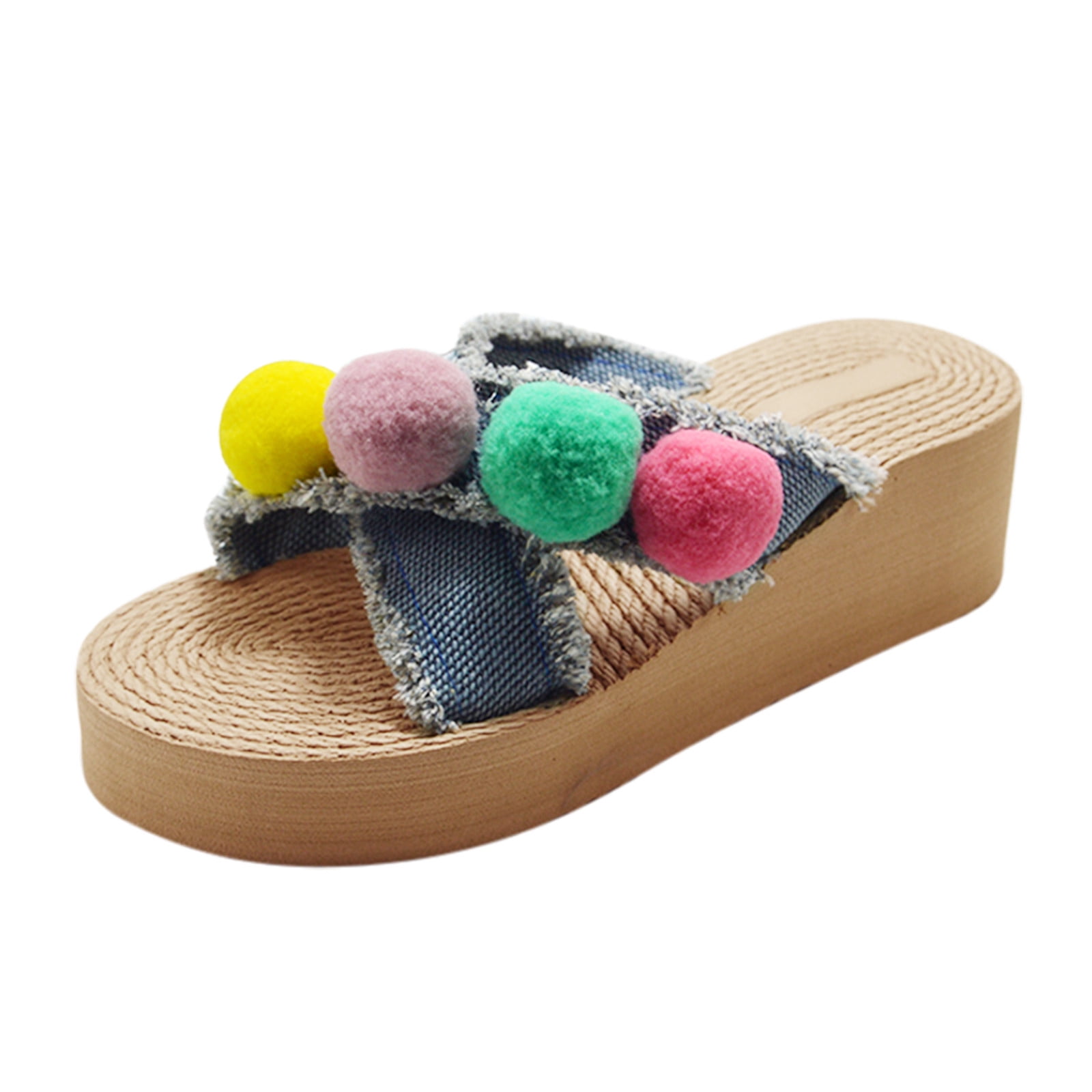 Low cork deals wedge sandals