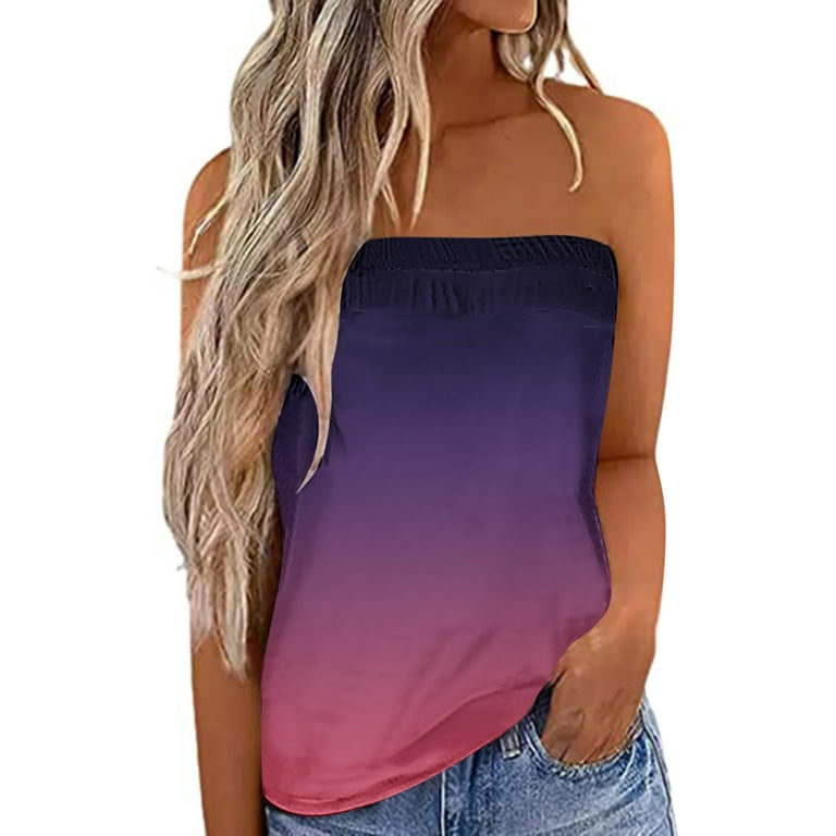 adviicd Tank Tops For Women Tops for Women Summer Chiffon Shirts Tie Bow  Knot Sleeveless Tank Tops Loose Fit Purple M 