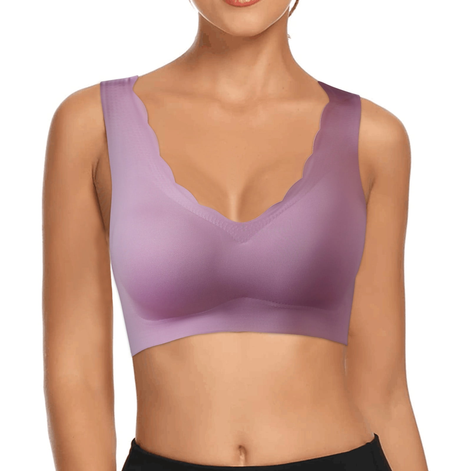 adviicd Tank Tops With Built In Bras Women's Push Up Bra Lace