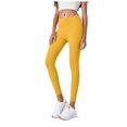 thumbnail image 1 of adviicd Tights – Soft & Stretchy Everyday Lightweight Leggings for Women - Active Base Layer Pants (Yellow, XL), 1 of 8