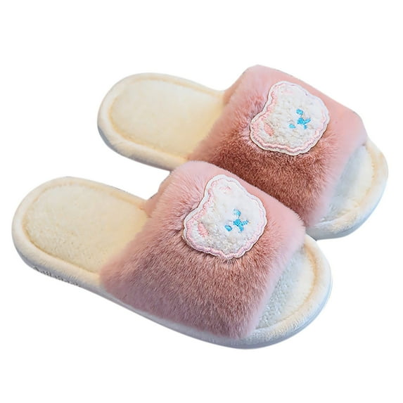 adviicd Toddler Girl Slippers Toddler Little Kids Slides Sandals Girls Boys Cloud Slides Quick Dry Beach Slides Pool Shower Flip Flops Slippers Cute Cartoon Summer Outdoor Shoes (Coffee,11)