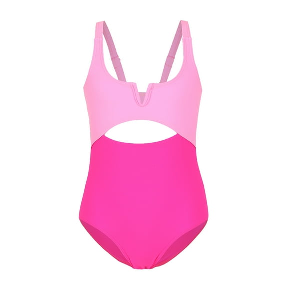 adviicd Toddler Girl Swimsuit Girls Swimsuit One Piece Bathing Suit Quick Dry Beach Swimwear (Red,2-3 Years)