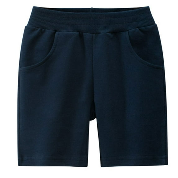 adviicd Toddler Shorts Boys Toddler Boys Basketball Shorts Boy's Summer Shorts Performance Shorts Boys Athletic Shorts (Dark Blue,6-8 Years)