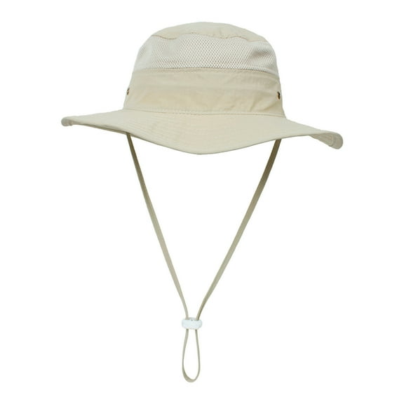 adviicd Toddler Summer Hat Summer Beach Hats with Sun Protection Wide Brim for Baby Toddler Sun Hat Cap (Beige,1-2Y)