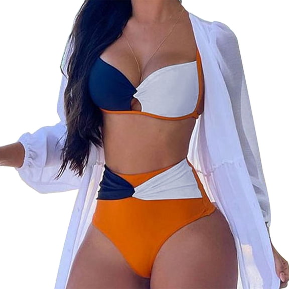 adviicd Two Piece Swimsuit for Women Women's High Cut String Triangle Bikini Set Swimsuits Sexy Bathing Suits 2 Piece (Pink,S)