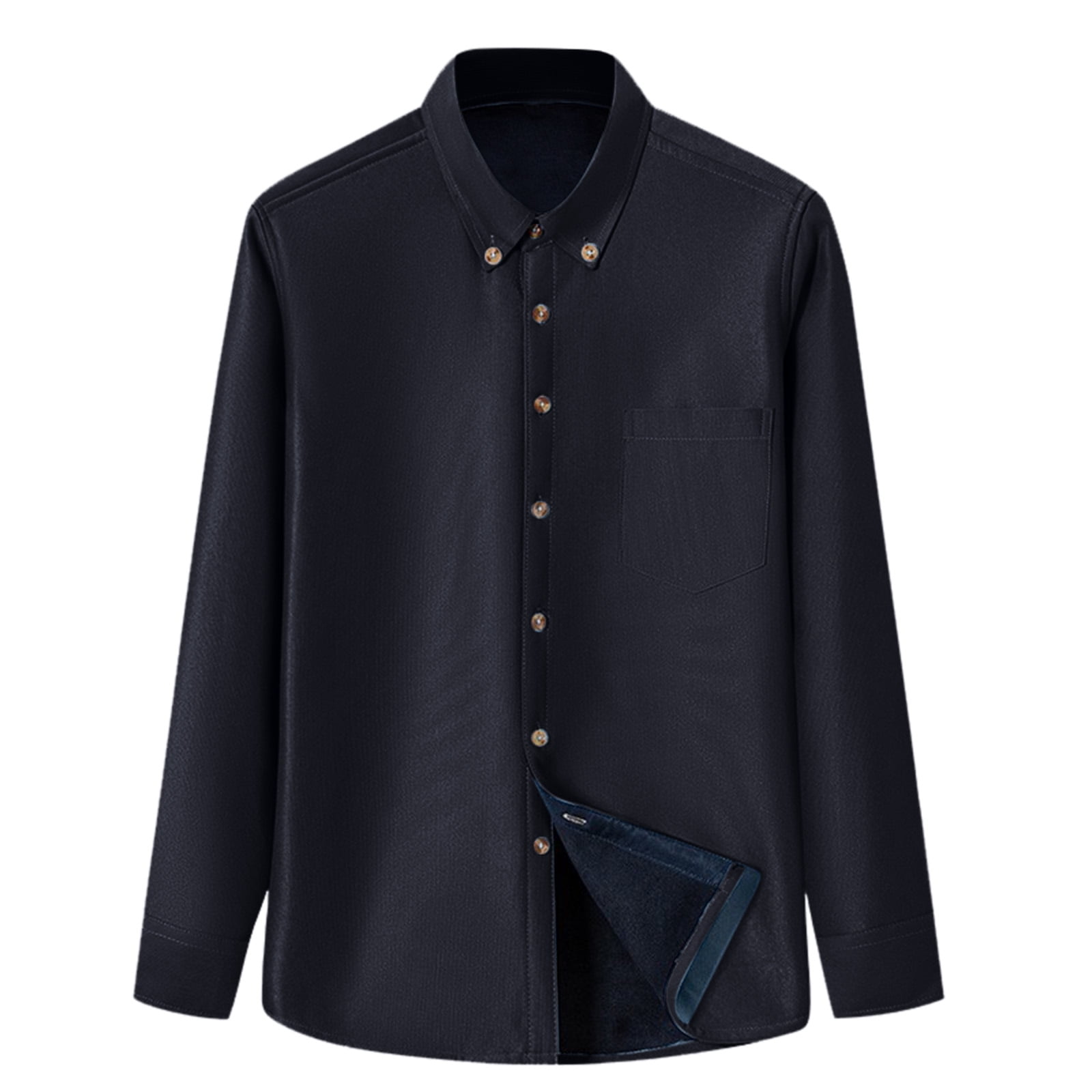 adviicd White Button Down Shirt Men Men