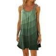 thumbnail image 1 of adviicd White Maxi Dress For Women Women's Fall Cotton Long Sleeves Irregular Polka Dot V Neck Casual Flowy Midi Dress Green XXL, 1 of 3
