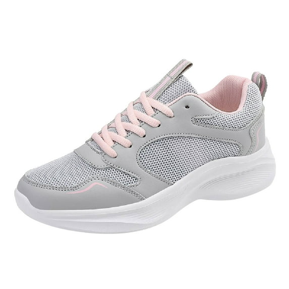 adviicd Women Running Shoes Women's Supportive Running Shoe (Grey,6.5)