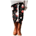 thumbnail image 1 of adviicd Women's High Waist Christmas Ankle Length Seasonal Printed Leggings (Hot Pink, L), 1 of 4