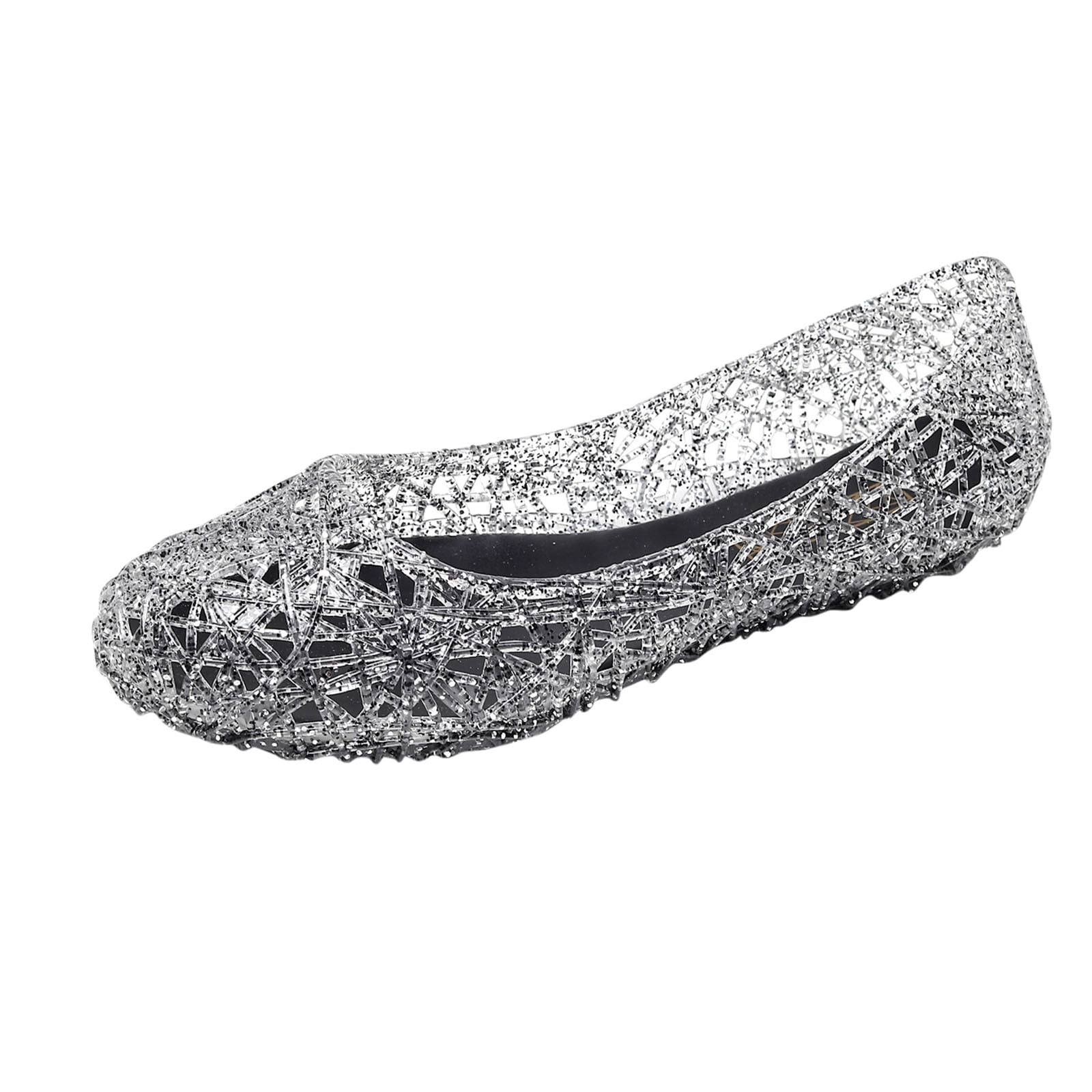 adviicd Women s Slide Flats Shoes Cork Hollowed bottom out flat jelly bird s Womens Flats Shoes Size 12 Wide Width