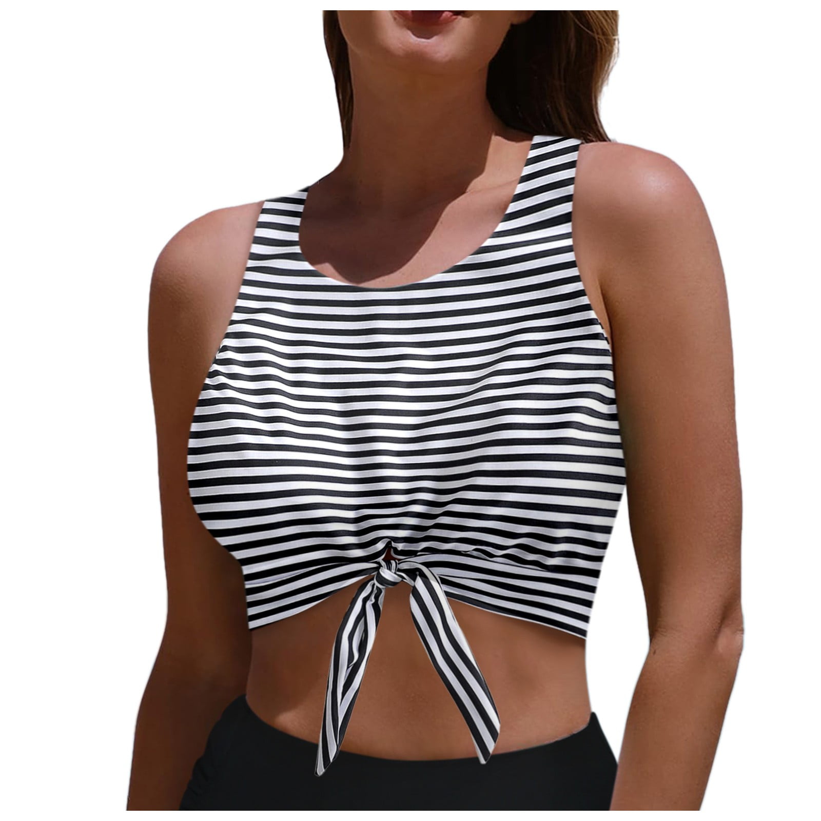 Bikini-Oberteil Für Damen Mit Großer Oberweite – Push-up Effekt, Twist-Front, In Verschiedenen Größen