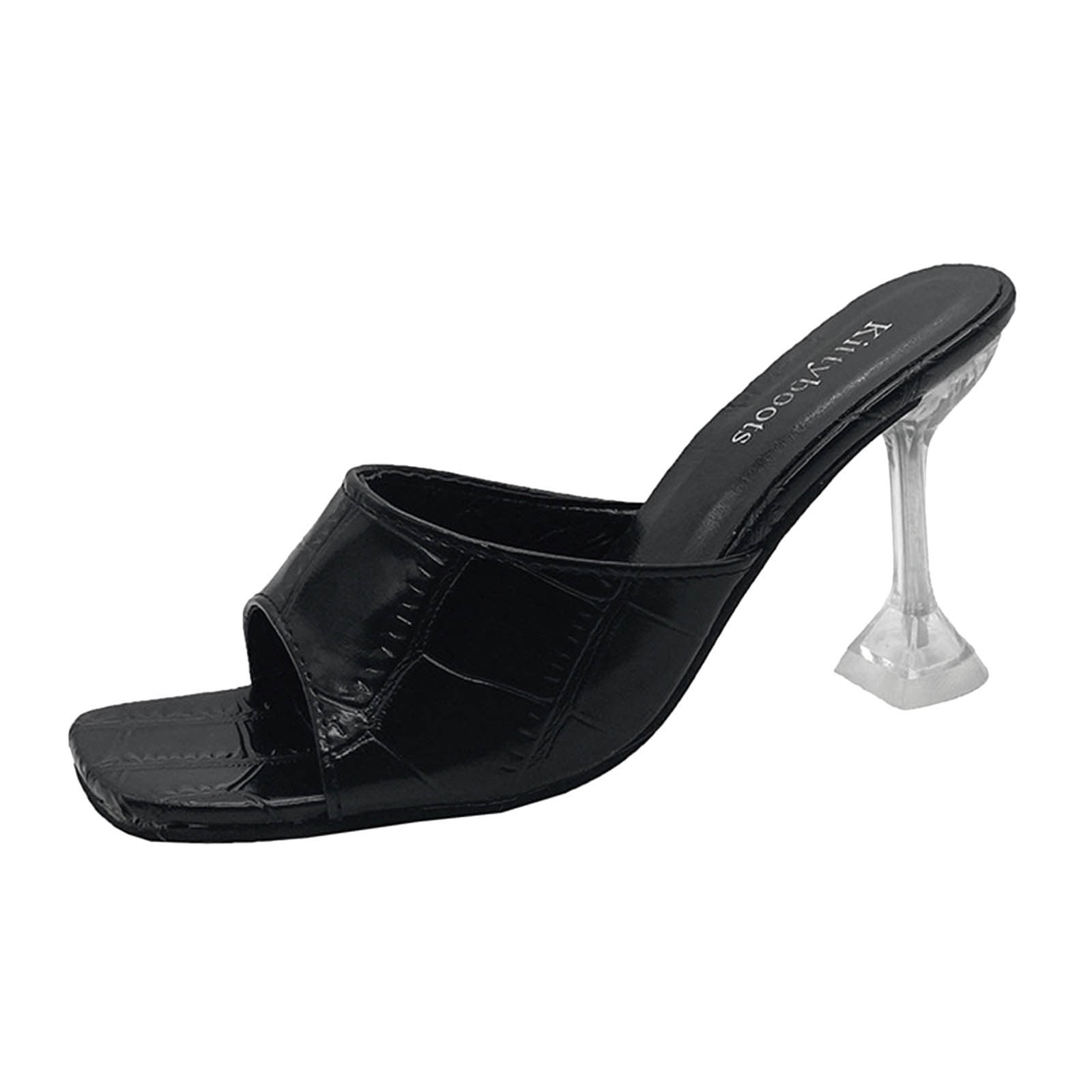 adviicd Womens Heels Sandals Women's Classic Wedge Heels Sandals 3 Inch