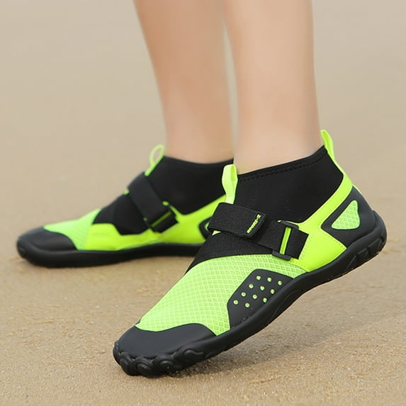 adviicd Womens Shoes Business Casual Shoes For Women Casual Women's Non Mesh Flowers Slip Solid Color Slip On Thick Sole Breathable Work Single Shoes Green 8