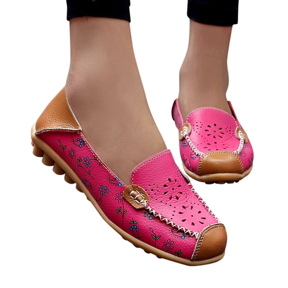 adviicd Womens Shoes Women'S Casual Shoes Sneaker For Women Mesh Casual Shoes Tennis Breathable Fashion Shoes Half Drag Loafers Watermelon Red 8.5