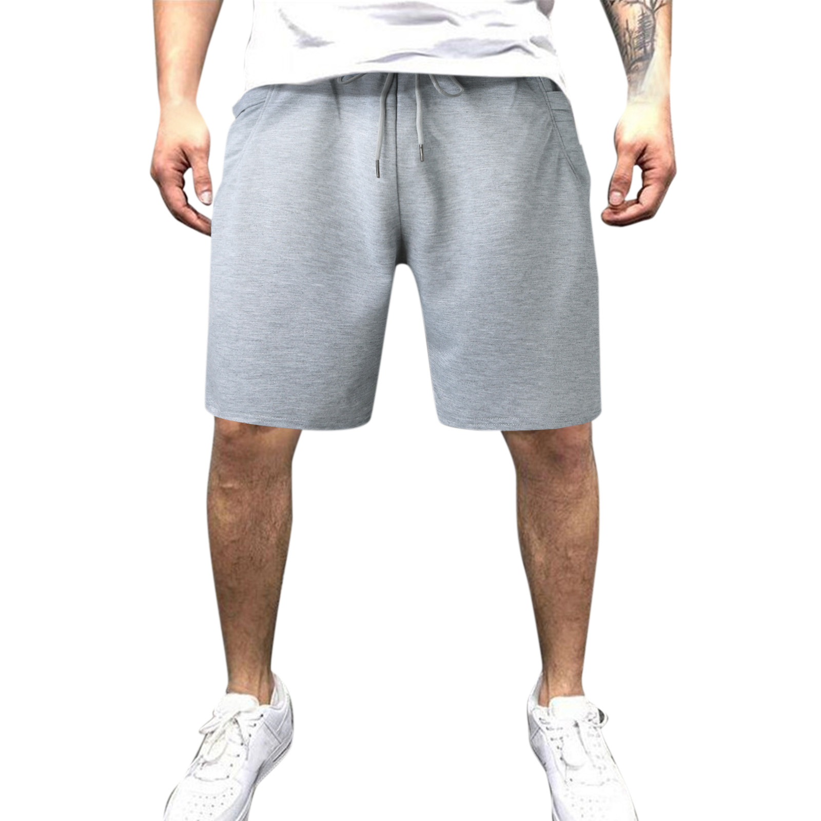 Above knee workout shorts best sale