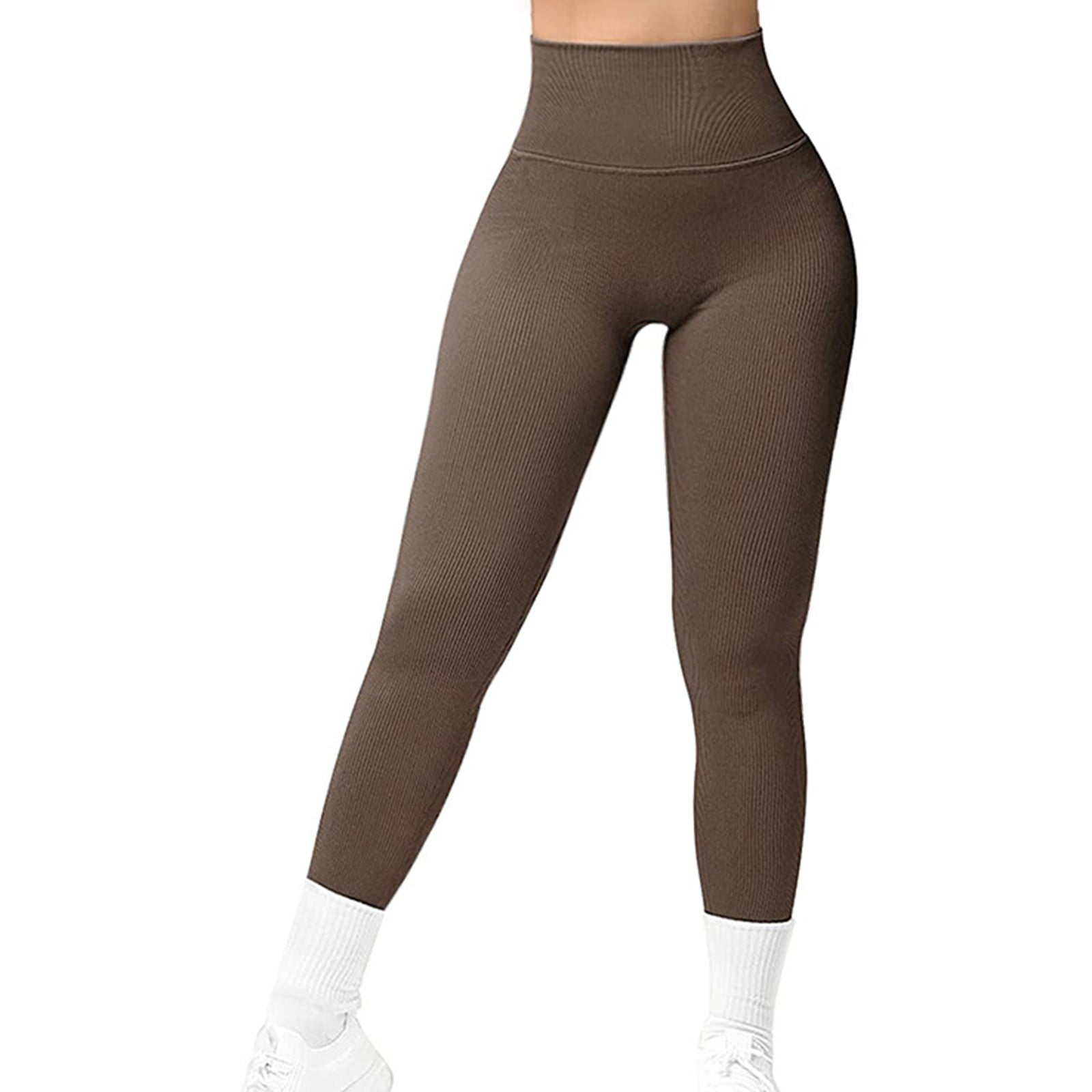 adviicd Yoga Pants For Girls Womens Yoga Pants Women's Yoga Pants with  Pockets - Leggings with Pockets, High Waist Tummy Control Non See-Through Workout  Pants Grey L 