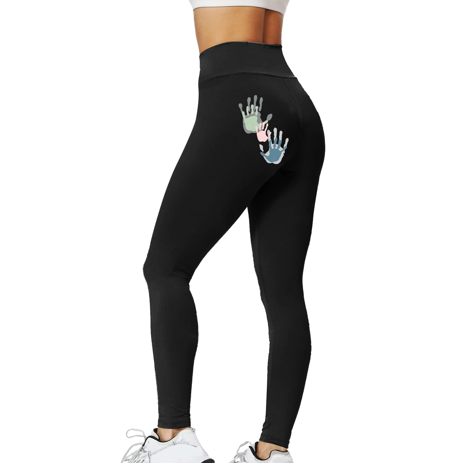 adviicd Yoga Pants For Women Dressy Yoga Dress Pants For Women Biker pants  for Women, High Waisted Workout Compression Yoga pants Black L 