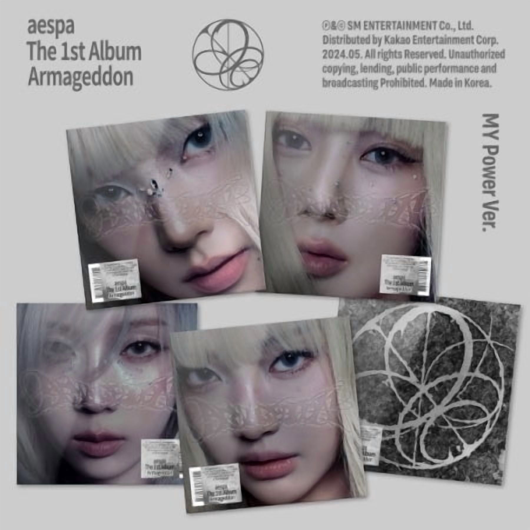aespa - [ARMAGEDDON] 1st Album MY POWER GROUP Version - Walmart.com