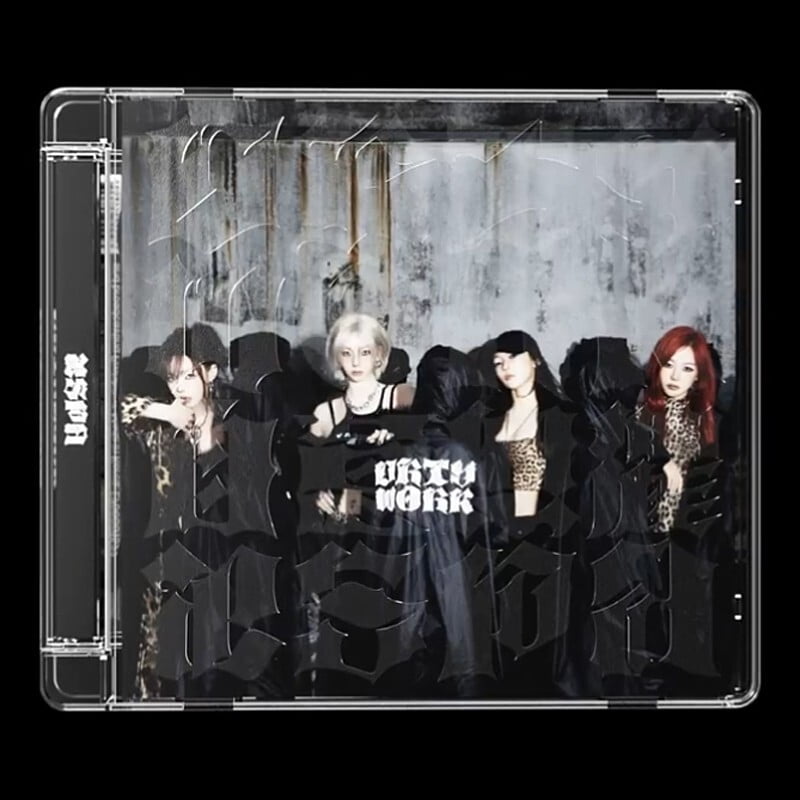aespa - [DIRTY WORK] Single Album DIRTY CASE SILVER Version