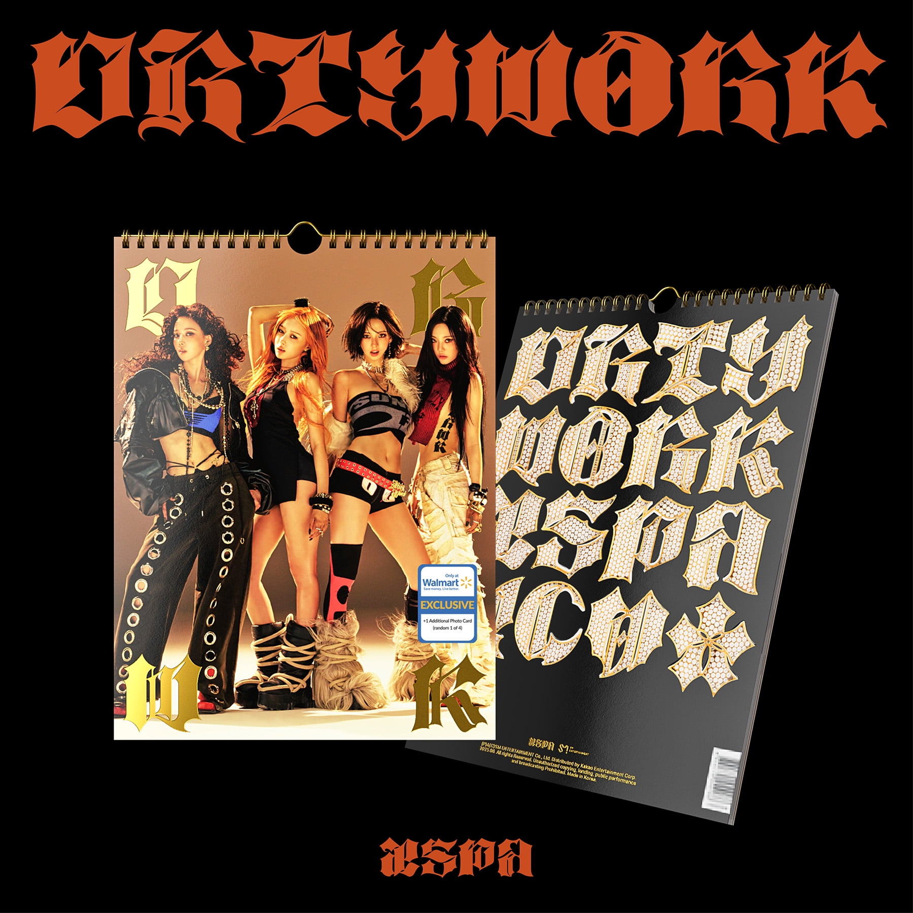 Aespa ウインター Dirty Work Walmart アメリカ トレカ Aespa ウインター Dirty Work Walmart アメリカ トレカ aespa