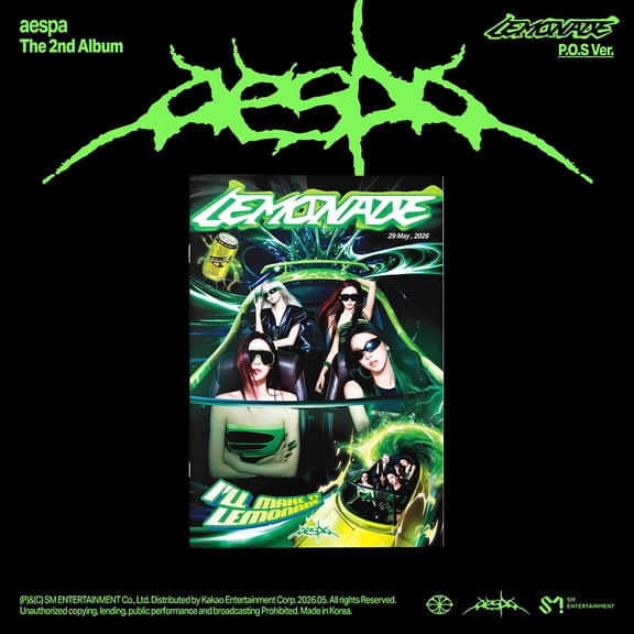 aespa - [LEMONADE] 2nd Album P.O.S Version