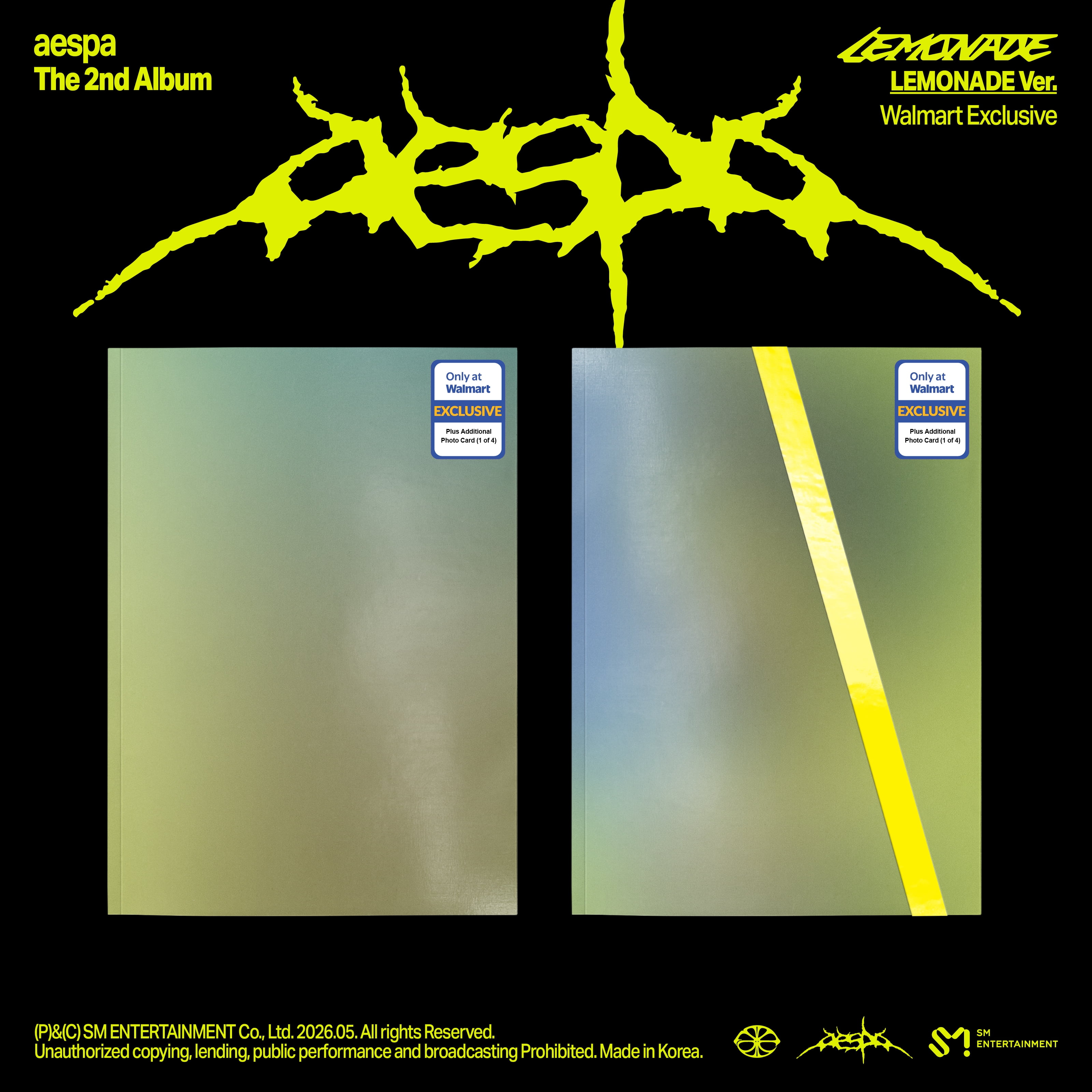 aespa Armageddon walmart アメリカ 限定 ニンニン aespa - The 1st Album 'Armageddon' (My Power Ver.) - Walmart