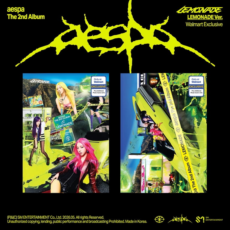 aespa-The 2nd Album 'LEMONADE' (LEMONADE Ver.) (Walmart Exclusive