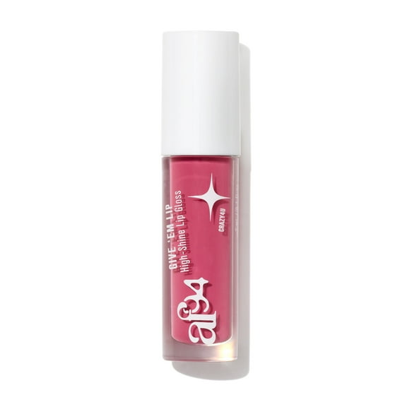 af94 Give Em Lip High Shine Lip Gloss, Crazy4U, Pink