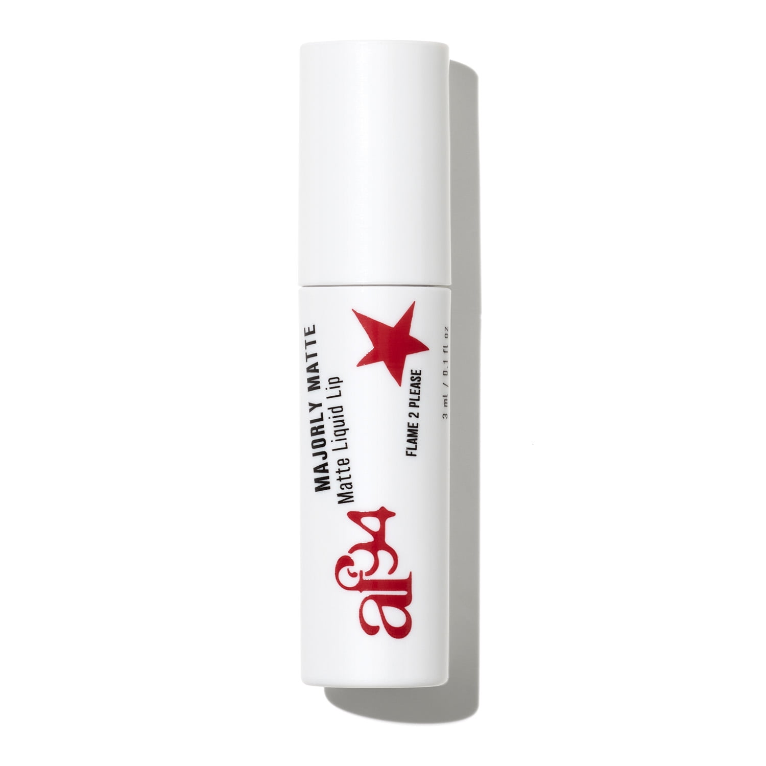 af94 Majorly Matte Liquid Lipstick,Flame 2 Please, Red