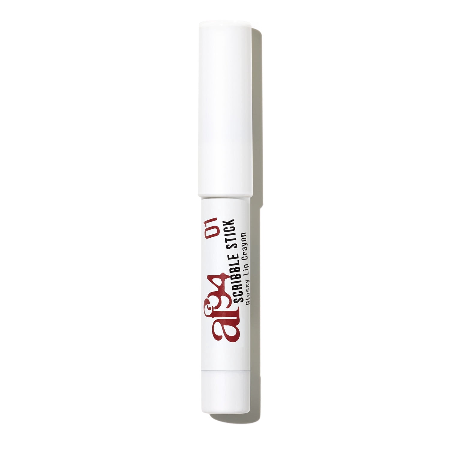 af94 Scribble Glossy Lipstick Crayon, French Disko, Red