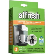 affresh Coffee Maker Cleaner, 1.6 oz 3 Count