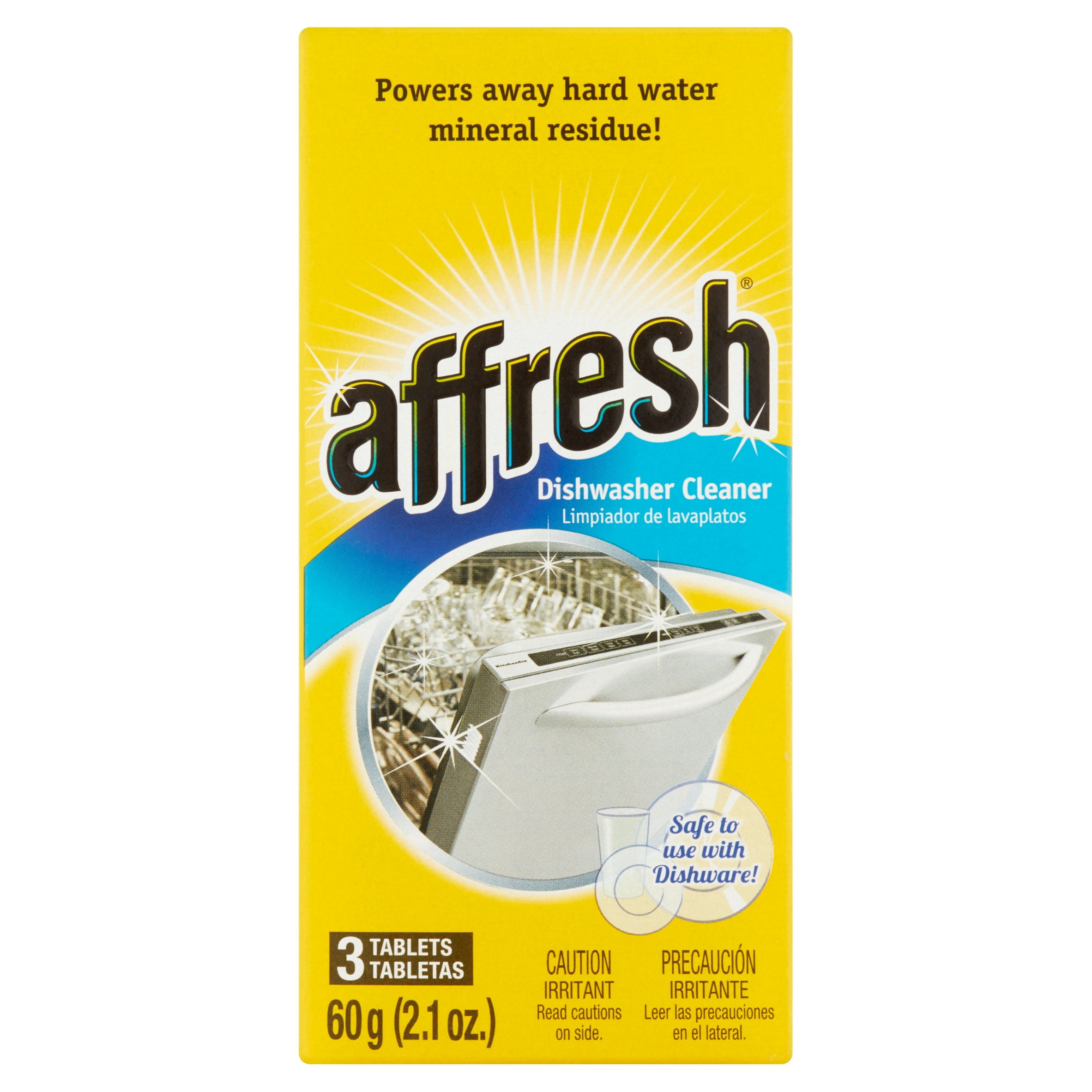 affresh Dishwasher Cleaner, 3 count