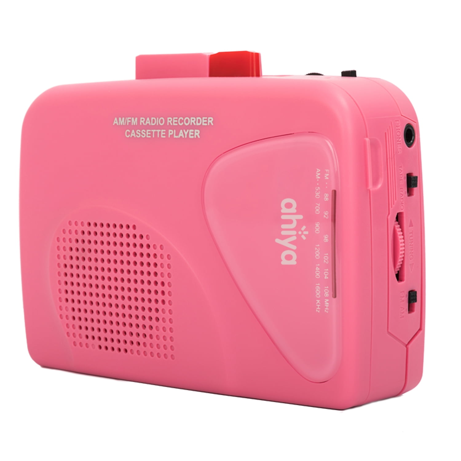 Ahiya Portable Walkman, Cassette Player & Recorder, FM/AM Radio