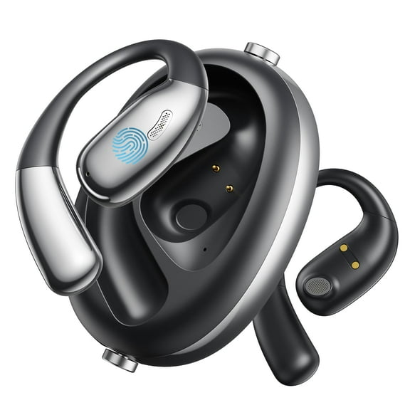 ai Translation Earbuds Translator Earphones Real Time with AI App Supporting 145 Languages, Clear Sound Quality Long Battery Life, Ergonomic Design, Perfect for Travel, Study, Business (Black)