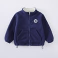 thumbnail image 1 of aidice Baby Clothes Unisex Zipper Long Sleeve Boy Girl Fleece Warm Fall Winter Jackets with Pockets, 1 of 5