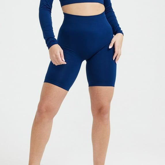 aidice Bikers Shorts for Women High Waisted Workout Yoga Running Gym Tennis Shorts Seamless Athletic Shorts