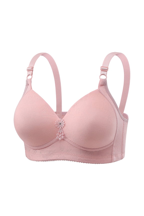 Bras for Women No Underwire Adjustable Strap Breathable Backless Support Comfy Daily Bralettes