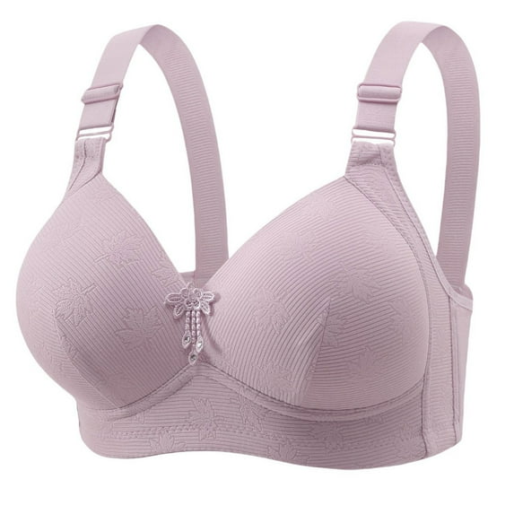 aidice Bras for Women No Underwire Comfy Breathable Support Adjustable Strap Backless Everyday Bralettes