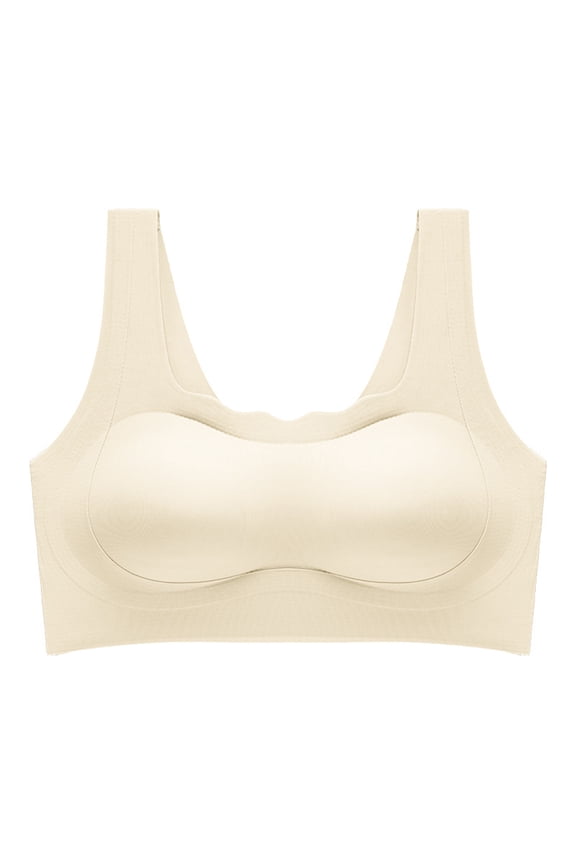 Bras for Women No Underwire Wide Strap Support Seamless Comfy Breathable Everyday Bralettes